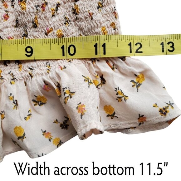 Free People Bella Smocked Slip Style Mini Dress Taylor Swift Size XS - Picture 11 of 12